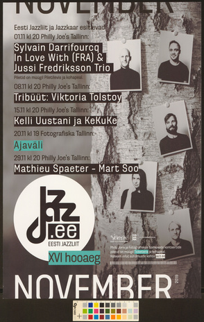 Eesti Jazzliit XVI hooaeg : november 2019 