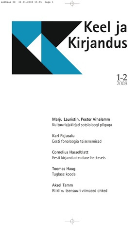 Keel ja Kirjandus ; 1-2 2008-01