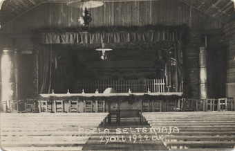 Roela seltsimaja 29. okt. 1922