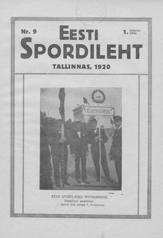 Eesti Spordileht ; 9 1920-10-21