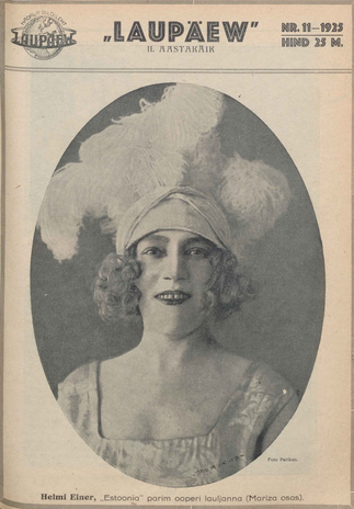 Laupäev : nädala pildileht ; 11 1925