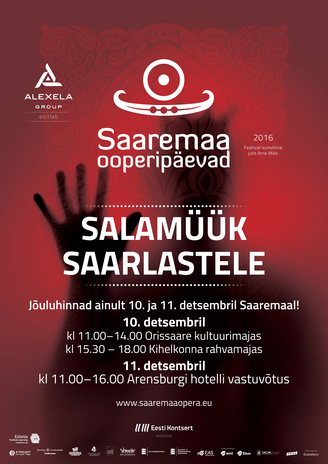 Saaremaa ooperipäevad : salamüük saarlastele 