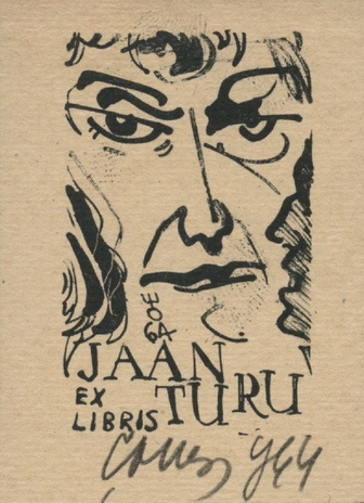 Ex libris Jaan Turu 