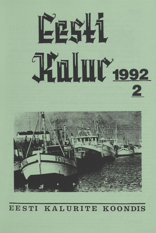 Eesti Kalur ; 2 1992 kevad