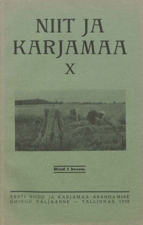 Niit ja karjamaa ; 10 1938