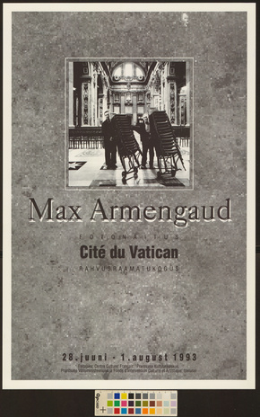 Max Armengaud : fotonäitus Cite du Vatican 