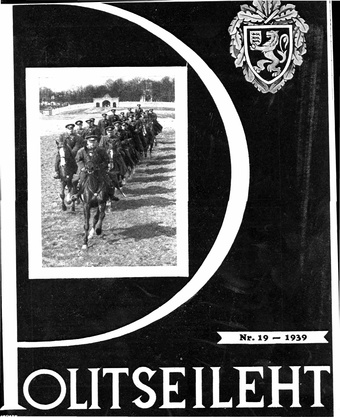 Eesti Politseileht ; 19 1939