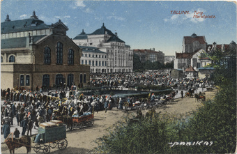 Tallinn : turg = Marktplatz 