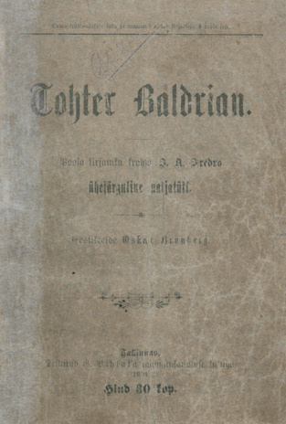 Tohter Baldrian 