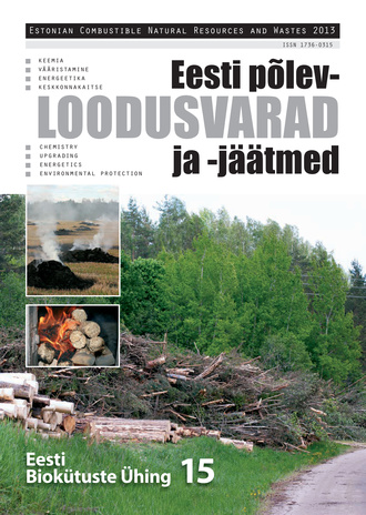 Eesti põlevloodusvarad ja -jäätmed = Estonian combustible natural resources and wastes ; 2013