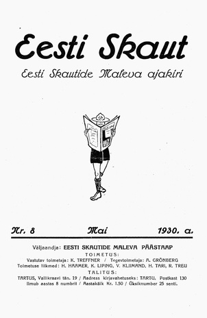 Eesti Skaut ; 8 1930-05