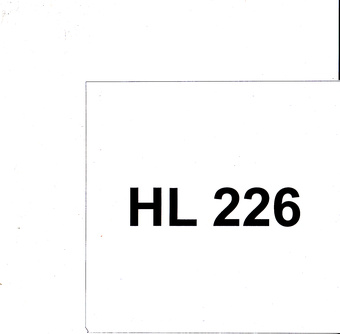 HL 226 : Eesti Muusikafondi heliarhiiv