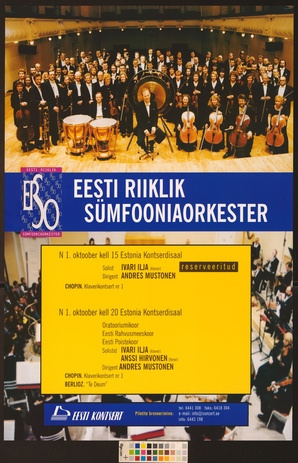 Eesti Riiklik Sümfooniaorkester : Ivari Ilja, Andres Mustonen