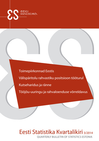 Eesti Statistika Kvartalikiri ; 3 2014