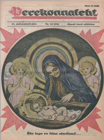 Perekonnaleht : mitmesuguse sisuga ajaviiteajakiri ; 52 (54) 1931-12-26