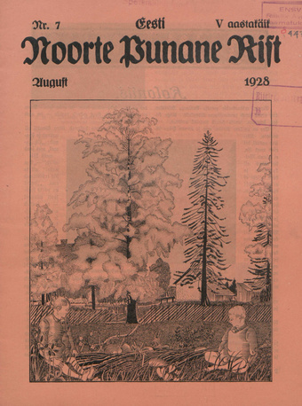 Eesti Noorte Punane Rist ; 7 1928-08