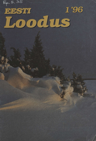 Eesti Loodus ; 1 1996-01