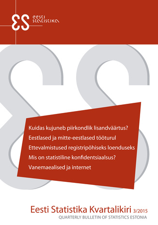 Eesti Statistika Kvartalikiri ; 3 2015