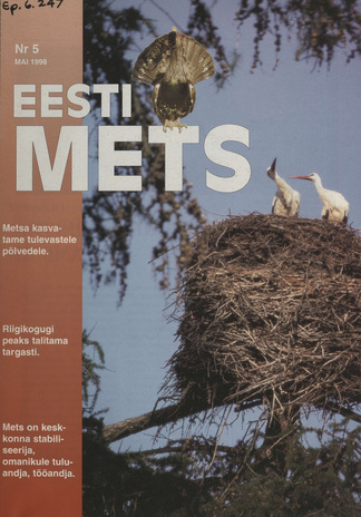 Eesti Mets ; 5 (68) 1998-05