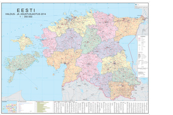 Eesti haldus- ja asustusjaotus 2014