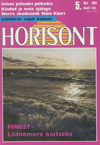 Horisont ; 5 1991-05