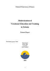 Modernisation of vocational education and training: national report