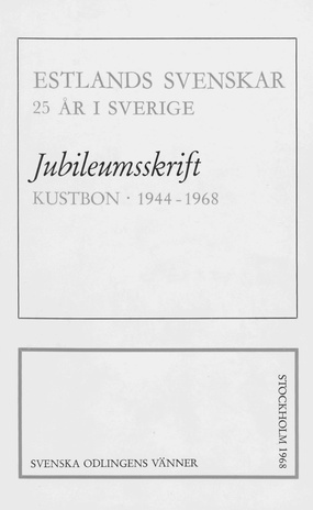 Kustbon ; Jubileumsskrift 1968-12