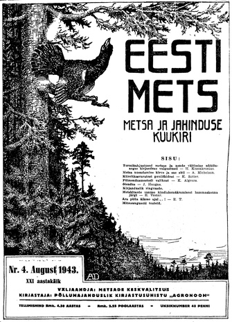 Eesti Mets ; 4 1943
