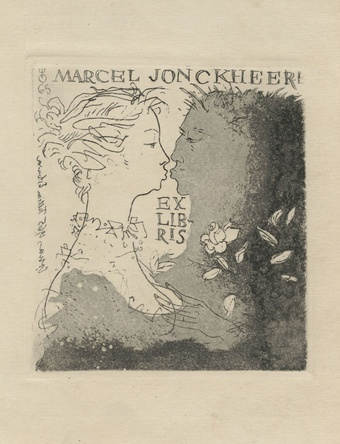 Marcel Jonckheere ex libris 