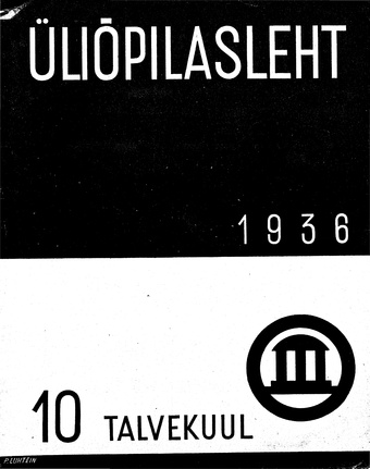 Üliõpilasleht ; 10 1936