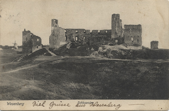 Wesenberg : Schlossruine