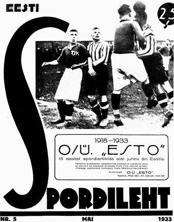 Eesti Spordileht ; 5 1933-05