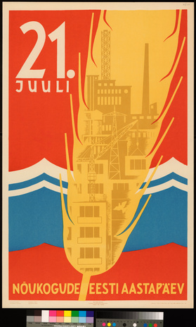 21. juuli Nõukogude Eesti aastapäev