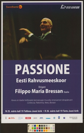 Passione : Eesti Rahvusmeeskoor, Filippo Maria Bressan 