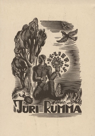 Ex-libris Jüri Rumma 