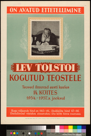 On avatud ettetellimine Lev Tolstoi kogutud teostele