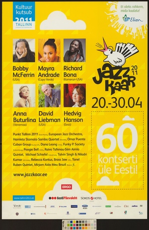 Jazzkaar 2011 : Bobby McFerrin, Mayra Andrade, Richard Bona jt