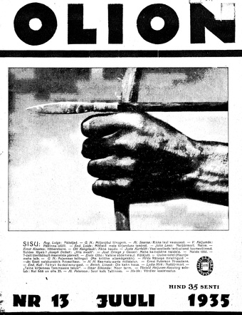Olion ; 13 (58) 1935-07-15