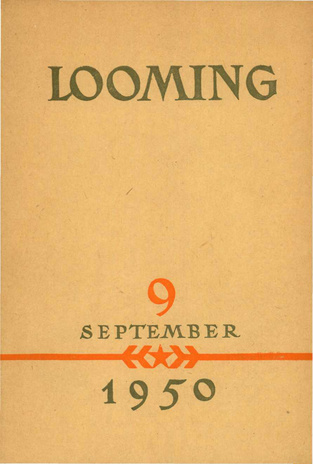 Looming ; 9 1950-09