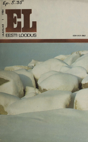 Eesti Loodus ; 1 1984-01