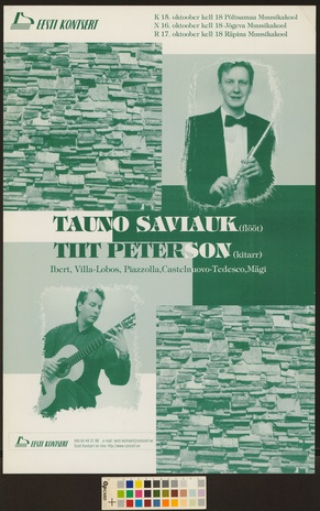 Tauno Saviauk, Tiit Peterson 