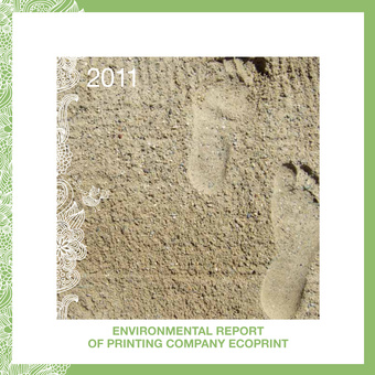 Environmental report of printing company Ecoprint ; 2011