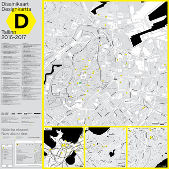Disainikaart = Designkartta : Tallinn 2016-2017 