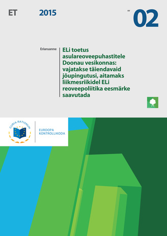 ELi toetus asulareoveepuhastitele Doonau vesikonnas: vajatakse täiendavaid jõupingutusi, aitamaks liikmesriikidel ELi reoveepoliitika eesmärke saavutada : (vastavalt Euroopa Liidu toimimise lepingu artikli 287 lõike 4 teisele lõigule) 