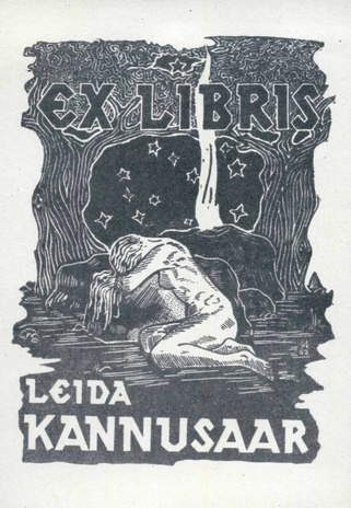 Ex libris Leida Kannusaar 