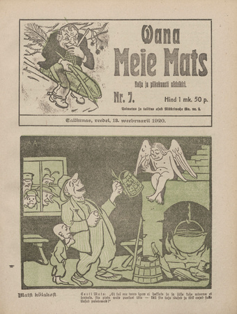Vana Meie Mats : nalja- ja pilkekunsti nädalkiri ; 7 1920-02-13