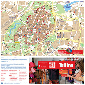 Tallinn : käsitöökaart = handcraft map = käsityökartta 2013