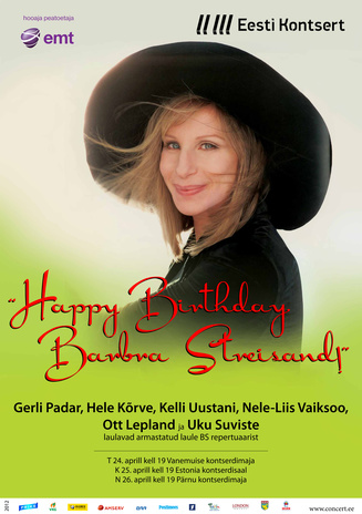 Happy birthday Barbra Streisand! 