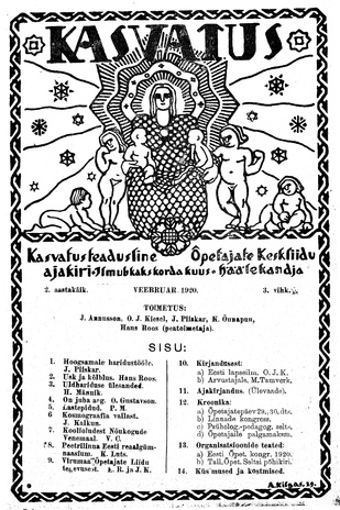 Kasvatus ; 3 1920-02