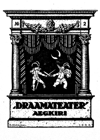 Draamateater ; 2 1922-09
